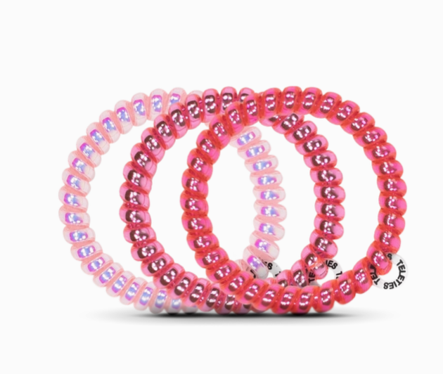 Spiral Hair Coils | Small | Think Pink Hair Ties Teleties