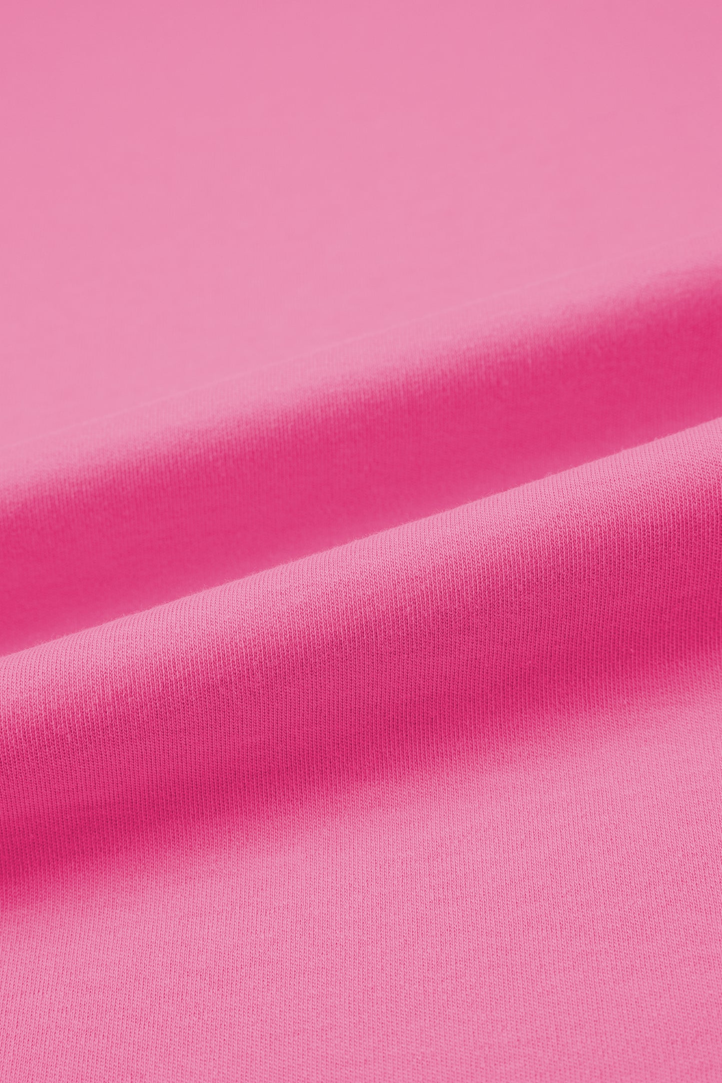 Solid Color High Neck Oversize Tee