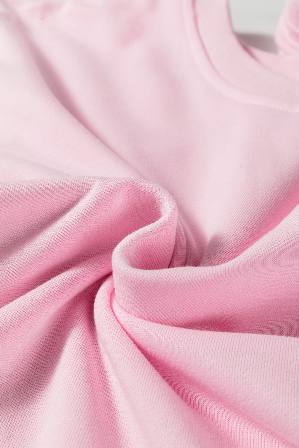 Plus size pink colorblock patchwork sweatshirt by Modern Grace featuring a cozy, stylish hooded sweatshirt for women.