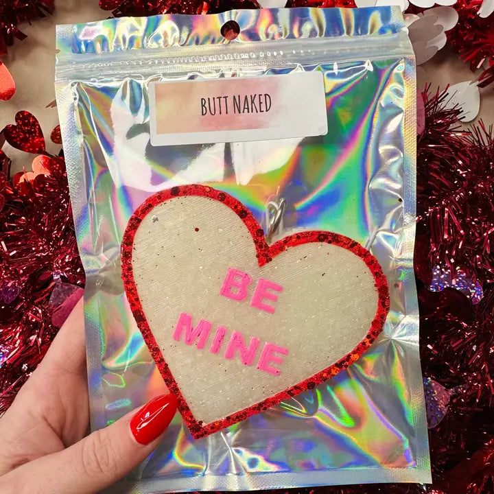 Valentine’S Be Mine Glitter Heart Car Freshie