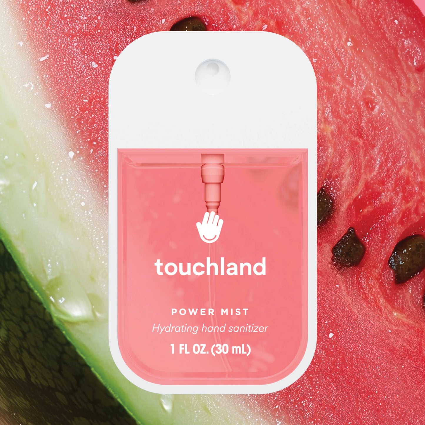 Wild Watermelon Power Mist Hydrating Touchland Hand Sanitizer