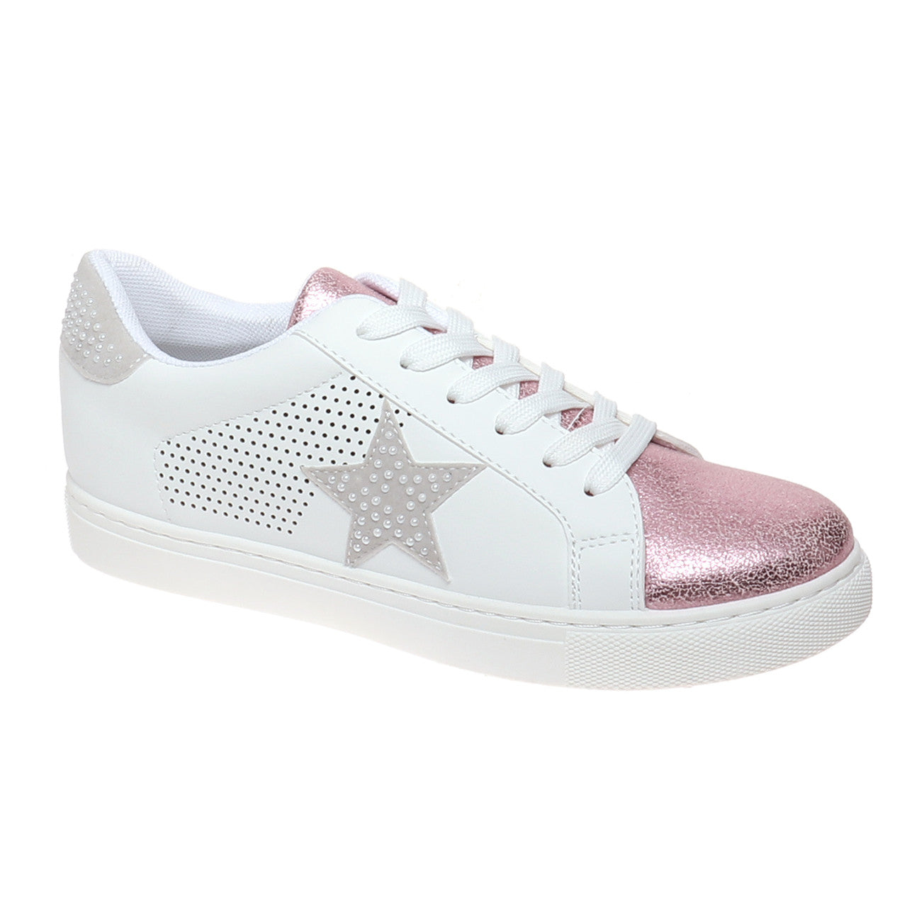 Pink Star Sneakers