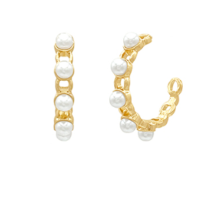 Pearl Station Metal Hoops