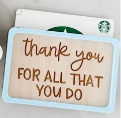 Thankful Gift Card Holder