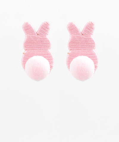 Modern Grace Easter Bunny earrings in three colors, featuring cute bunny charms perfect for spring and Easter accessories.