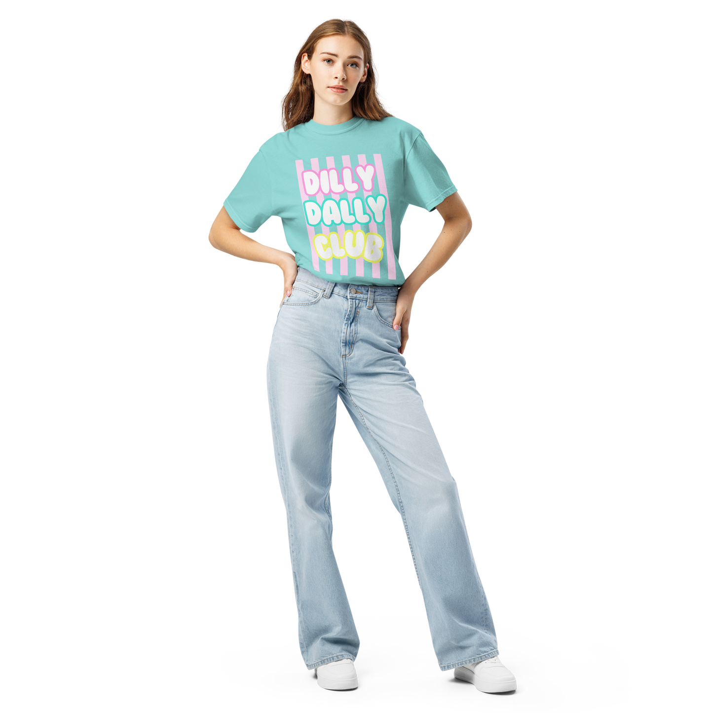 Dilly Dally Club - Unisex Garment-Dyed Heavyweight Comfort Colors Short Sleeve T-Shirt