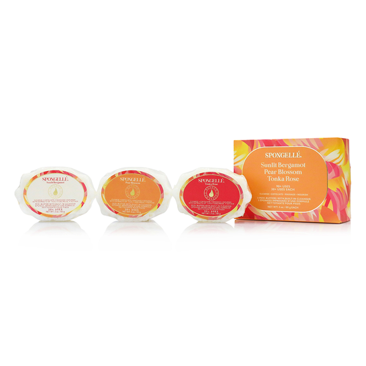 Spongelle Pedi Buffer Trio Set 1 (Warehouse Exclusives-Online Only)