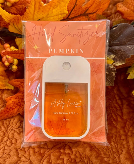 Pumpkin Hand Sanitizer Spray