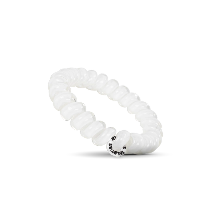 Spiral Hair Coils | Large | Coconut White Hair Ties