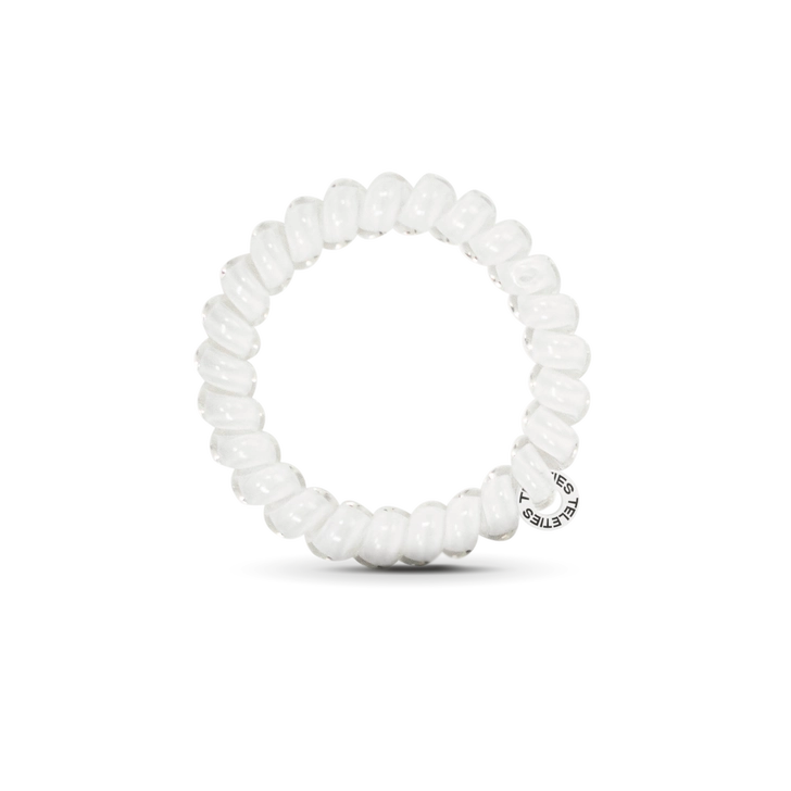 Spiral Hair Coils | Large | Coconut White Hair Ties